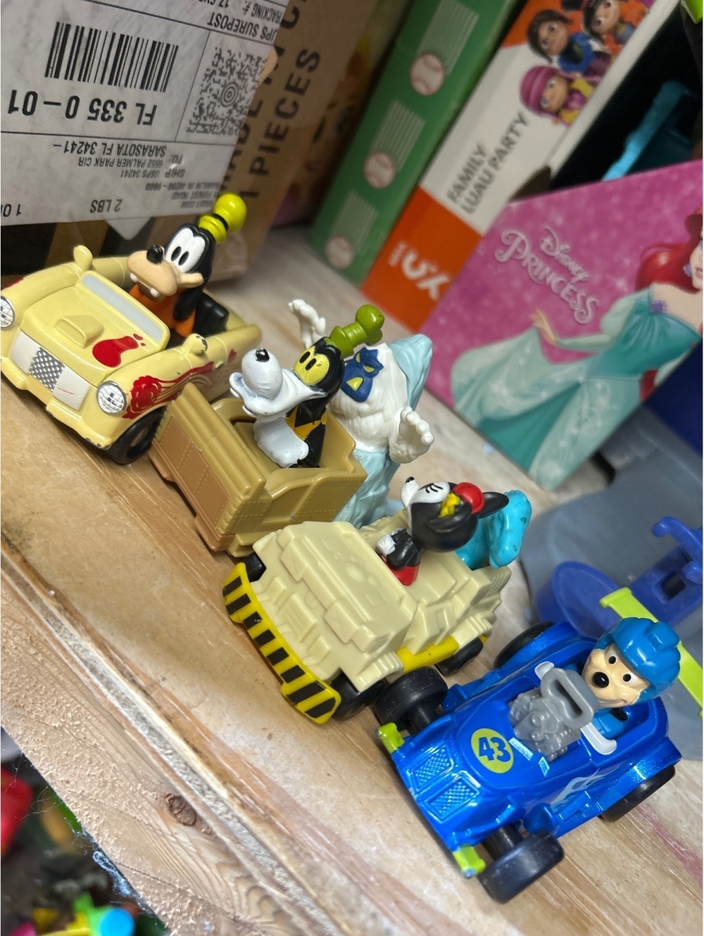 Asoorted Disney cars